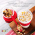 4 Pack 20 oz Set Crystalia On The Go Yogurt Parfait Cups with Lids & Spoons, BPA FREE Reusable Yogurt Containers, Take