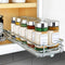 LYNK PROFESSIONAL Pull Out Spice Organization for Cabinets - 4-3/8 inch Wide