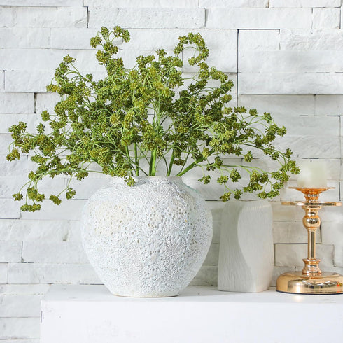 Thiccywoov 6 16 Inch Pcs Green Faux Berry Stems for Vase, Artificial Greenery Stems Branches for Home Decor, Farmhouse