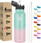 han's bottle Sports Water Bottle - 24 Oz, Straw Lid, Leak Proof, Vacuum Insulated