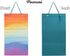 PACMAXI Hanging Brooch Pin Organizer - Display Pins Storage Case Holds Up to 96 Pins (S-96 Slots, Colorful)