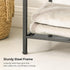 4-Tier UBSC034B01 SONGMICS Storage Rack, Bathroom Shelf, Extendable Plant Stand with Adjustable Shelf, for Bathroom