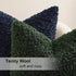 Pack 2 20x20 Inch, decorUhome of Throw Pillow Covers Faux Fur Decorative Sherpa Pillow Covers Fuzzy Accent Soft