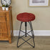 14 2 Pack Klear Vu Omega Gripper Non-Slip Tufted Round Barstool Cushion for Dining Rooms, Cafes, Bars and Restaurants