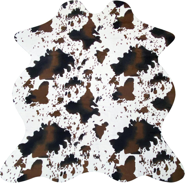 Faux Cowhide Rug Cute Cow Print Rug Cow Rugs for Bedroom Living