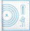 Silicone Pastry Mat with Measurement, Baking Mat for Fondant, Rolling Dough, Pie Crust, Pizza, Cookies, 16" x 24", Blue