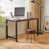 LG-31Z IBUYKE Faux Leather Round Footrest Stool, Makeup Vanity Stool Side Table, PU Dressing Table Seat, Pouf Couch