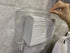 Towels,Pack 1 Cq acrylic Wall Mount Paper Towel Dispenser with Lid,Clear Folded Paper Towel Holder for Bathroom Toilet