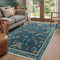 Beeiva Insect Print 5x7 Rug for Bedroom - Soft Washable Non Slip