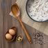 FAAY Teak Wooden Utensils - Healthy Spoon and Spatula - Handcrafted from High Moist-Resistance Teakwood
