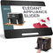 Ibyx Elegant Sliding Tray for Coffee Maker & Kitchen Appliances, Sturdy, Slides Easily from Under Cabinet (Black, Large)