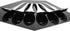 Set of 6 Functional Heavy-Weight Stainless Steel Soup Spoons, 6.5 x 1.8 Inches, Modern Look