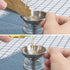 3pcs Small Kitchen Funnels for Filling Bottles, Food Grade Metal, Stainless Steel Funnels for Essential Oils, Spices