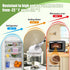 Silicone Stretch Lids for Food Storage, Reusable Elastic Bowl Covers for Containers, Food Grade Silicone Microwave Cover