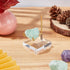 Adjustable Metal Arms Display Stand Easel with Acrylic Base for Crystal Mineral Coral Rock Agate Fossil Collection