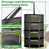 4 24" Layer Herb Drying Rack Hanging with Garden Pruning Shears, Large Zipper, Hook & Notepad, Foldable Drying Rack