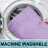 smiry Memory Foam Bath Mat 30" x 20", Extra Soft Absorbent Non Slip Bathroom Rug for Shower Floors, Purple