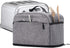 VOSDANS 4 Slice Toaster Cover, Gray, 2-in-1 Toaster Bag with Pockets, Machine Washable, Patent Design