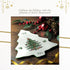 Spode Christmas Tree Trivet - 8" Heat Resistant Porcelain Holiday Tabletop Protector, Dishwasher Safe