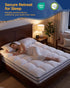 Sleep,3D+7D 8-23 Inch KAYFIA TwinXL Mattress Topper,Extra Thick Mattress Pad Cover for Deep Snow Down Alternative Fill
