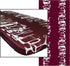 In the Breeze 8001 Happy Hour Drinks Fitted Tablecloth, 30 Inch x 72 Inch