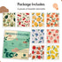8 Pack Eulnars Swedish Dishcloths for Kitchen, Fruit Swedish Dishcloths, Reusable Paper Towels Washable, Biodegradable