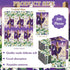 Chiisong 200 Pcs Easter Paper Napkins Bulks He Is Risen Napkins Disposable Spring Lily Purple Easter Bunny Egg Guest