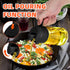 16oz Olive Oil Dispenser Bottle, 2 in 1 Sprayer for Kitchen, Cooking, Salad, and Barbecue
