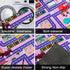 3x5 Car Rugs for Kids Toy Cars - Car Track Carpet for Boys Road Rug for Bedroom Road Map Carpet for Kids Toy Play Mat