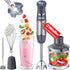 Mueller Multistick 800W Handheld Immersion Blender, 12 Speed Mixer with Turbo Boost, Copper Motor, Titanium Blades