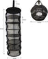 Natural Buy 9 Inch 7 Indoor/Closet Level Micro Hanging Dry Net Drying Rack for Herbs, Organizer, Freshner - Black Mash