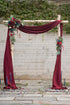 Ling's Moment Silk Rose Petals for Wedding/Aisle/Flower Girl Baskets, Burgundy Navy Gold (400pcs)