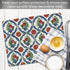 Cut N' Funnel Strawberry Garden Designer Flexible Cutting Board Mat, 15"x11.5", Made in the USA