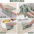 12 Pack 10 10 inches, Homaxy Kitchen Dish Cloths, Ultra Soft and Absorbent Dish Towels, Reusable Fast Drying Microfiber