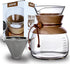 AGOGO 8 Cup Pour Over Coffeemaker Dripper with 304 Stainless Steel Filters