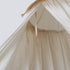 YIUOR Kids Bed Canopy with Frills Cotton Cover Net for Crib Reading Nook Curtain Hideaway Hanging Round Tent Nursery
