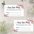 KONKAVA 3.5" 2") 50 Guess How Many Game Cards, Baby Shower Bridal Shower Game Cards (Pink Rose x Pieces
