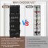 7 Closet 6 Tier Over The Door Shoe Organizer, Hanging Shoe Rack for with Dustproof Mesh Curtain & Side Pockets, Behind