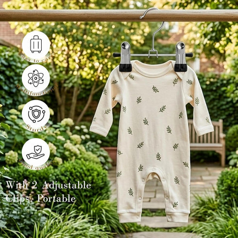 20pcs 6" Adjustable Shoe Rack Pet Baby Pants Folder Multi Functional Travel Portable Hat Heavy Duty Laundry Hooks Socks