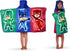 PJ Masks Bath/Pool/Beach Soft Cotton Terry Hooded Towel Wrap, 24" x 50", by Franco Kids