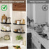 Realgulf 2-Pack Corner Shelves for Bathroom & Kitchen, Space-Saving Floating Corner Wall Shelf with Easy Installation