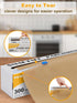 SMARTAKE Parchment Paper Roll for Baking, 15 in x 242 ft, Non-Stick Heavy Duty Extra Long Baking Paper