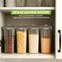 Set 4 Pack 4L(135.2 oz) Utopia Kitchen Cereal Containers Storage Airtight Food Storage Containers with Lids, BPA-Free