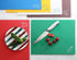 New Star Foodservice Flexible Cutting Board, 12-Inch by 15-Inch, Set of 5 Assorted Colors
