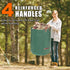 72 3 Pack, 4 Joyhalo Reusable Yard Waste Bags, Gallon Lawn And Leaf Bags Heavy Duty Garden Bags With Gardening Gloves