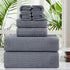 8 Piece Oversized Gray Bath Towel Set-2 Extra Large Bath Towel Sheets,2