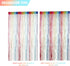 Door String Curtain, Wall Panel Fringe Window Room Divider Blind, Decorative Tassel Screen for Wedding Coffee House
