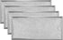 4 Pack Microwave Grease Filter - Compatible with Whirlpool and GE Microwaves, Approx 13" x 6" by AMI PARTS