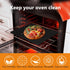 UBeesize 2 Pack Large Oven Liners, 16x24 Inch Heavy Duty Non Stick Teflon Mats for Ovens and Grills