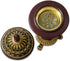 AM Lux Globe Incense Burner, Bakhoor Cone Holders for Office & Spiritual D cor (Bronze)
